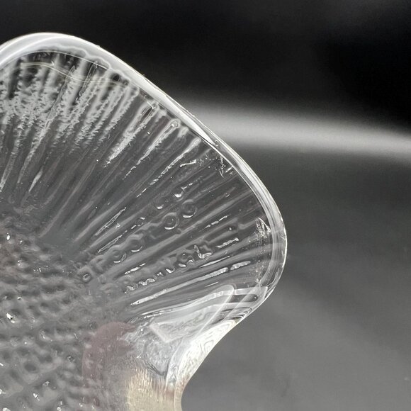 4 Vintage Arcoroc Fish Appetizer Plates Poisson Tempered Glass 6.5” France NOS - Picture 7 of 10